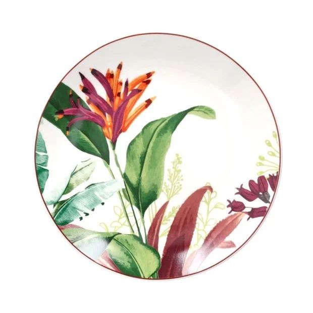 Сервиз за хранене в тропически стил