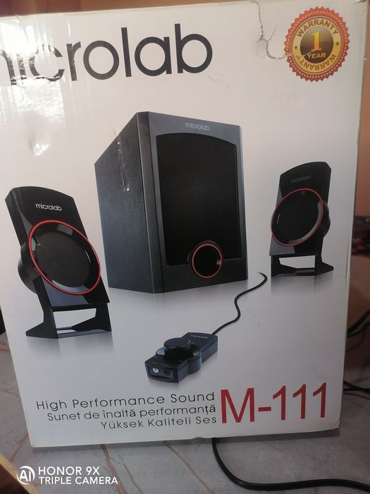 Microlab m 111 kompyuter uchun sambufer sotiladi