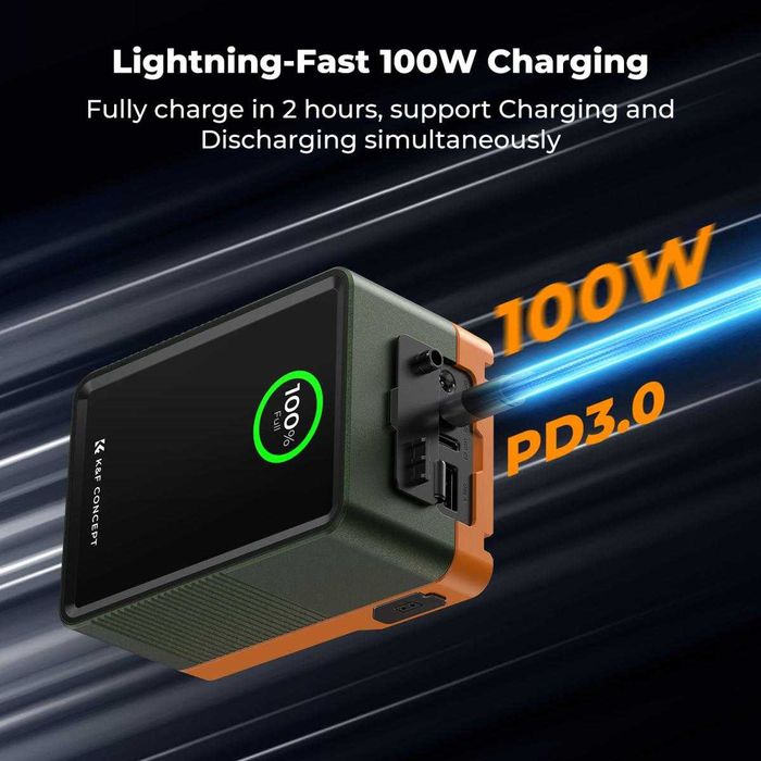 99Wh 6700mAh V-Mount батерия K&F Concept