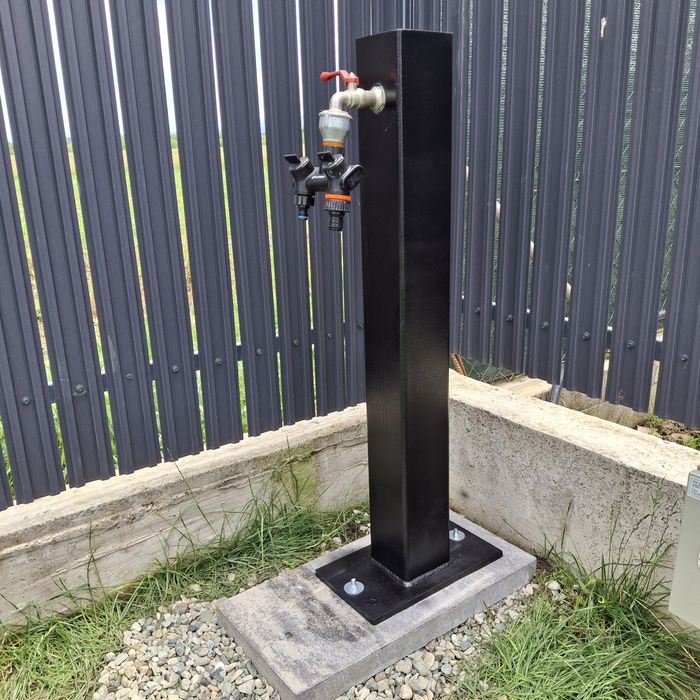 Capac metalic de Fantana , Cismea Panouri de gard metalice Carport stalpi Hale  structuri  metal. Poarta