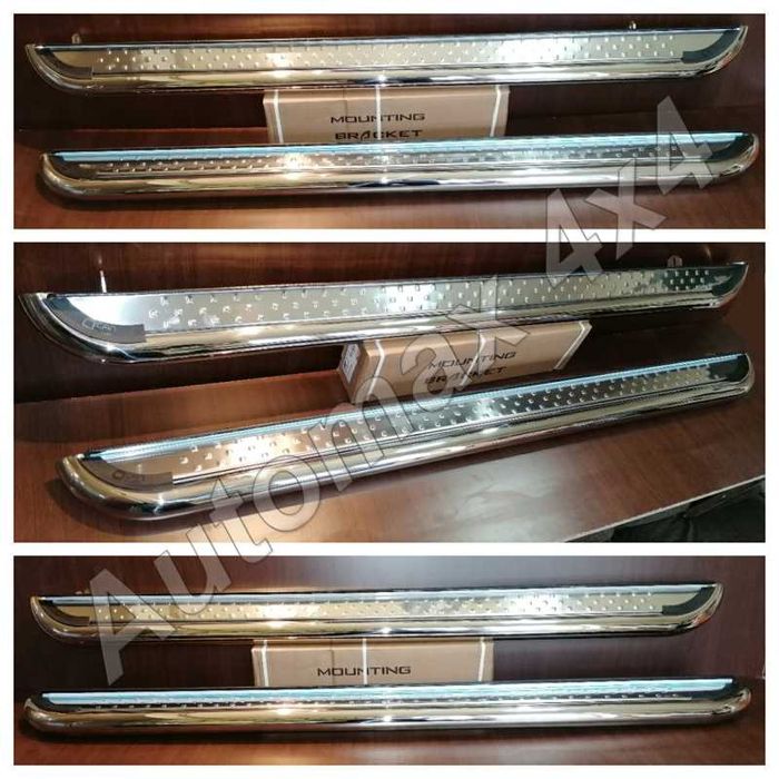 Praguri laterale inox "SOLID+" Dacia Duster