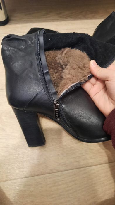 Зимние сапоги полностью натуралка