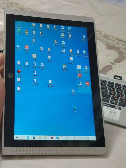 HP planshet x2 Notebook sensorli
