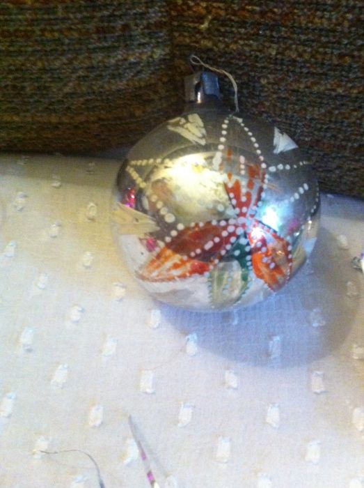 новогодние елочные игрушки, Дед Мороз и Снегурочка 50-70 -х годовов