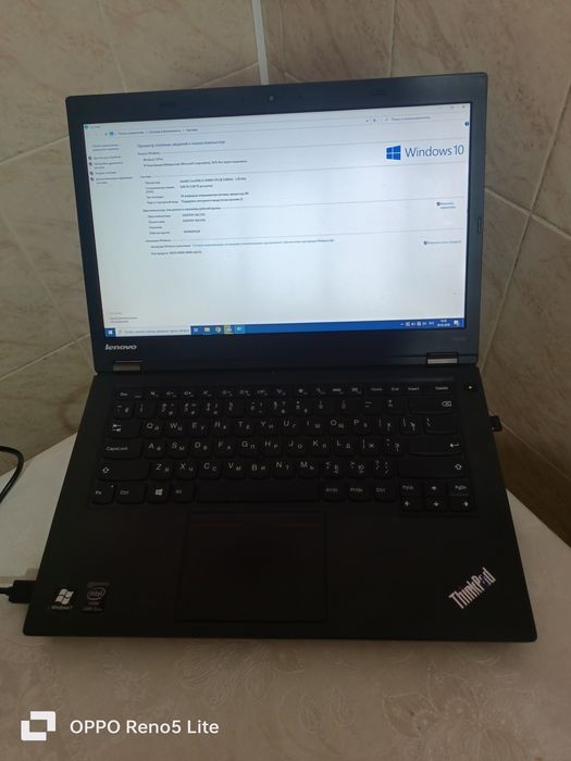 Lenovo ThinkPad T440p — надёжный рабочий ноутбук | SSD + 8GB ОЗУ