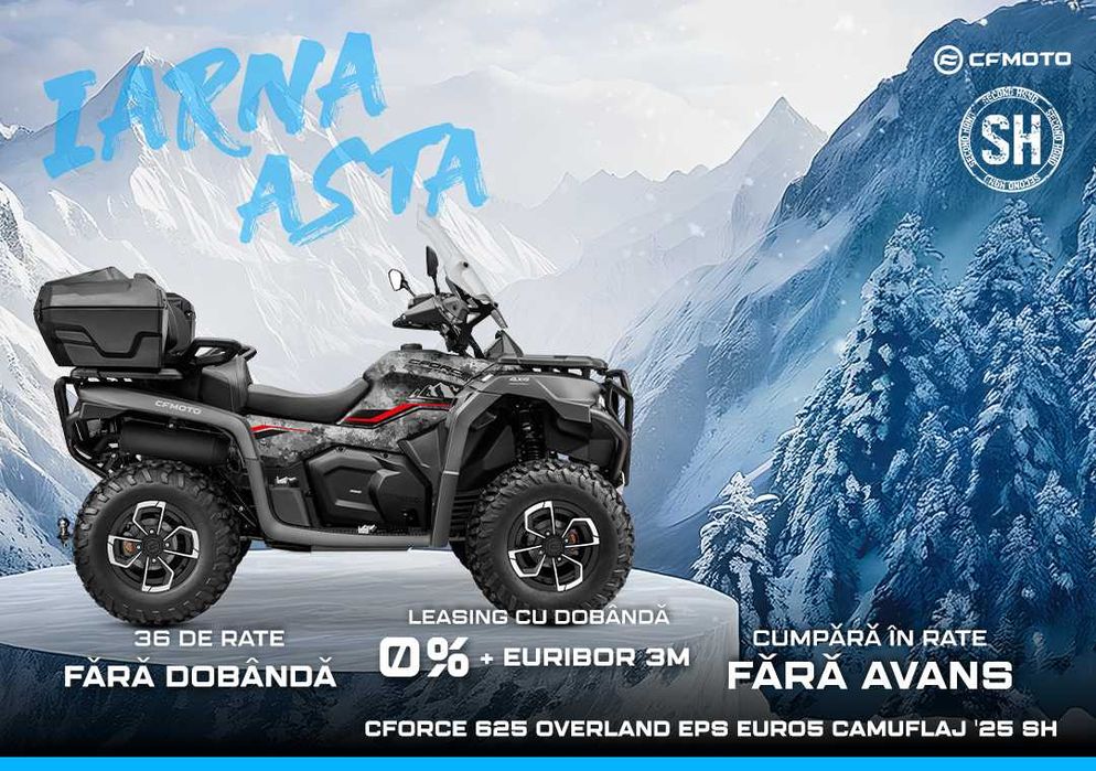 ATV CFMOTO CFORCE 625 Overland EPS Euro5 Camuflaj '25 SH