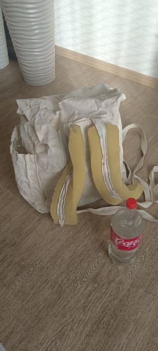 Продам рюкзак с брезент. материал.