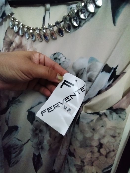 Официална флорални рокля