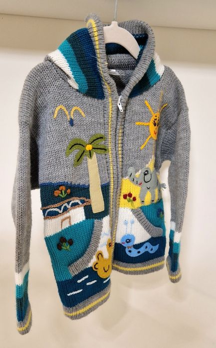 Детска жилетка, размер за две годишно детенце