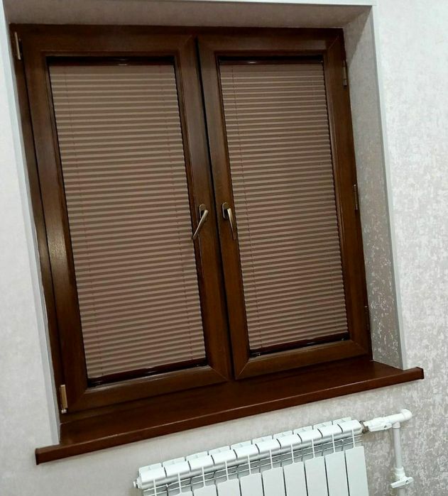 Жалюзи комбо день и ноч,плиссе декор