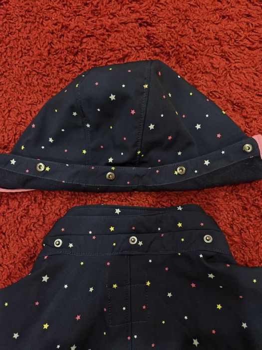 Geacă jachetă primăvară/toamnă fete copii antivânt și impermeabilă