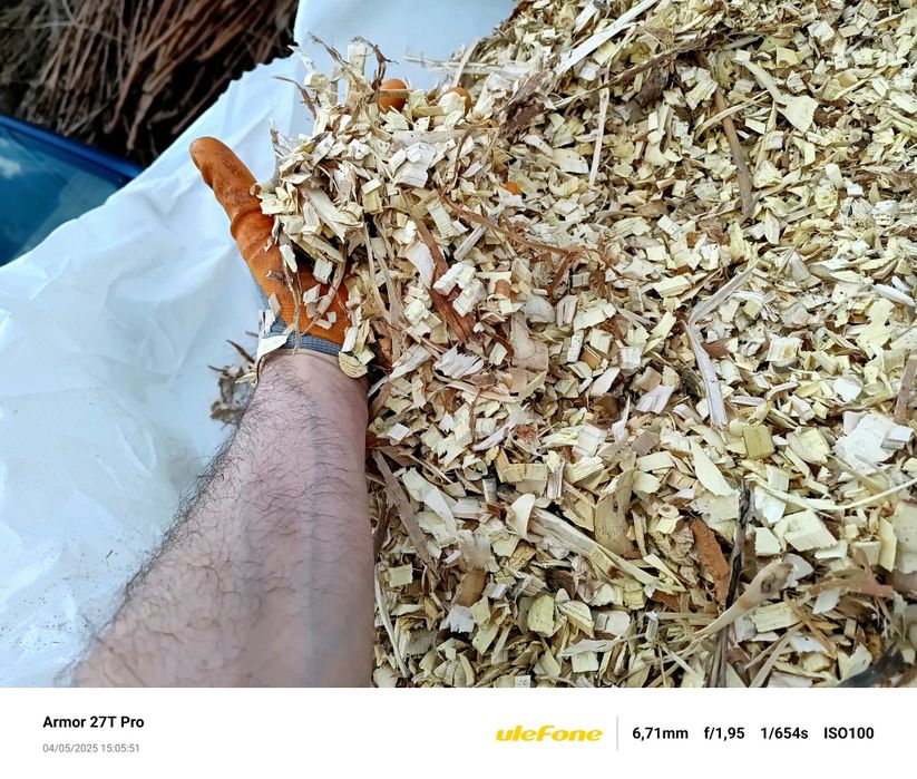 Мулч / Дървесен чипс  - 100% Натурален!