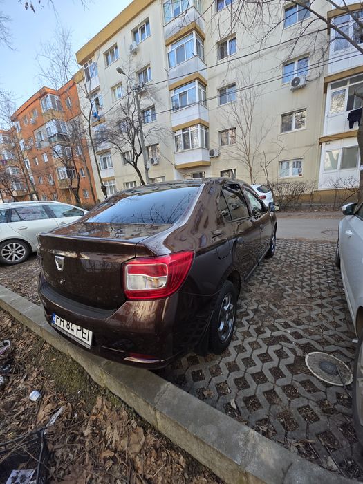 Vând Dacia logan benzina 1.2,10-2016,41560 km,maro