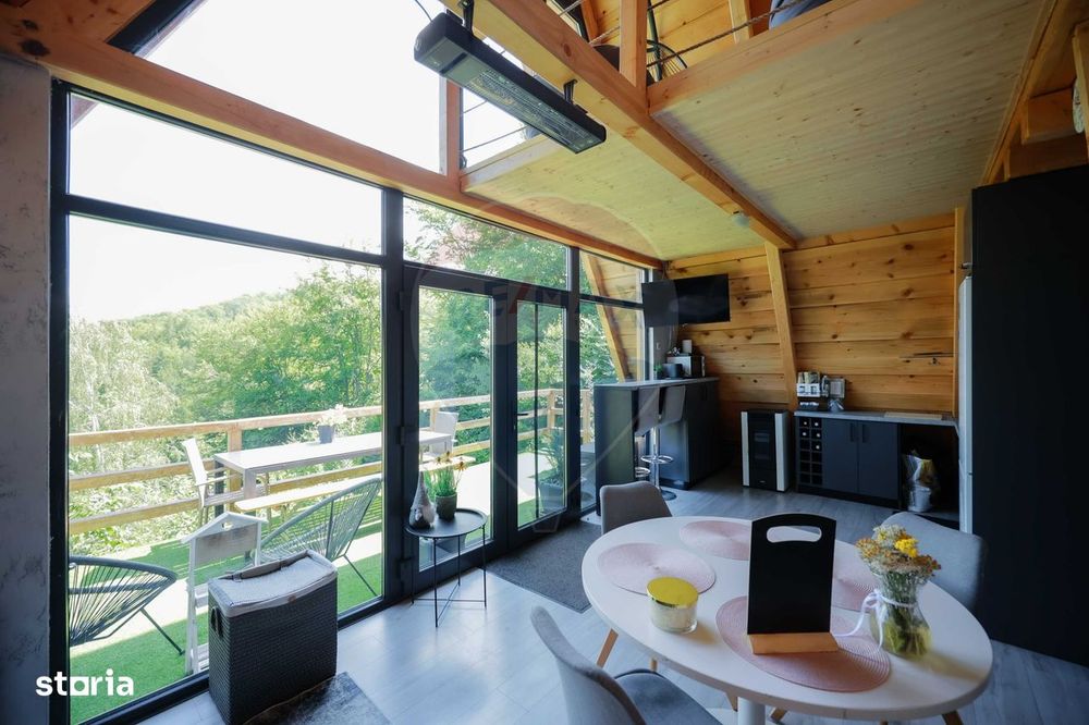 Cabană A-frame, Damiș, Bratca, Afacere la cheie De Vânzare