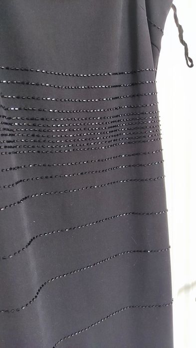 Вечернее чёрное платье