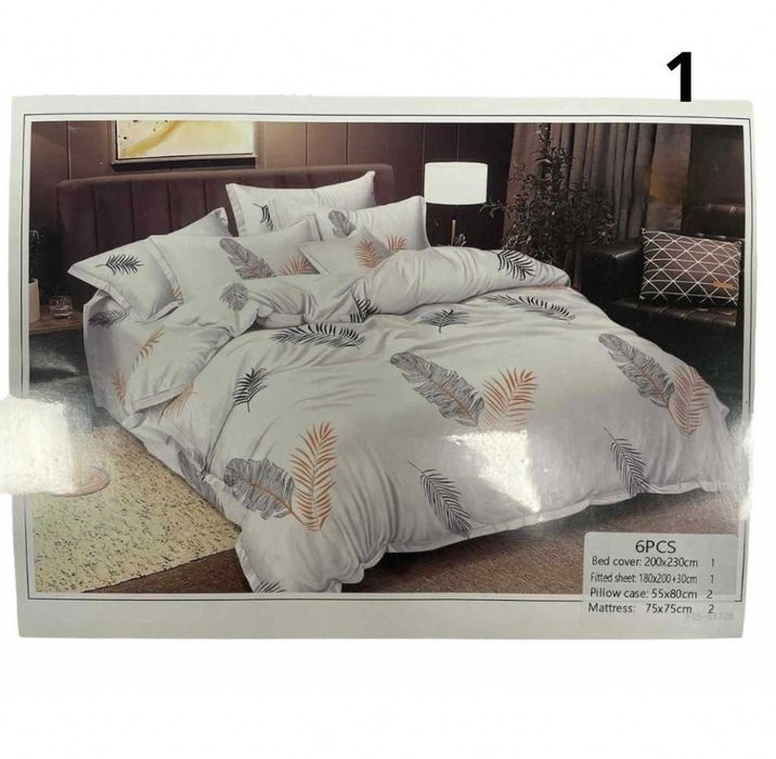 Луксозен спален комплект от 6 части