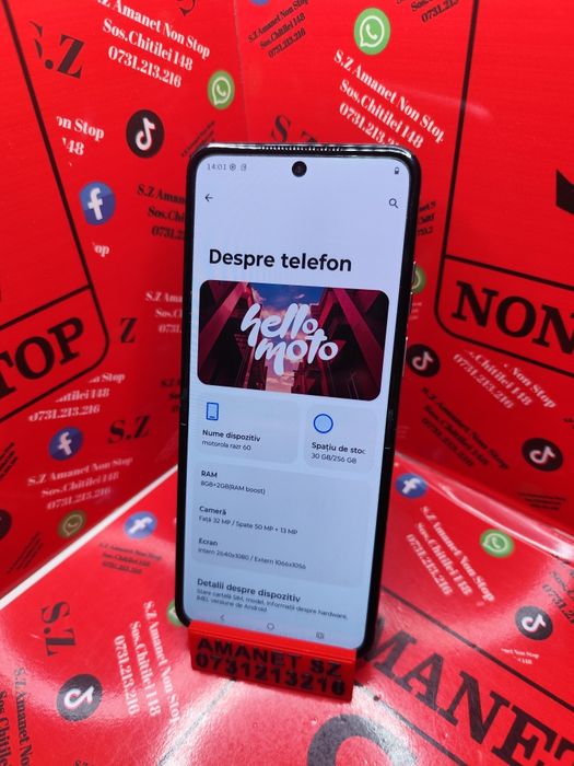 Motorola Razr 60 Amanet SZ Non Stop