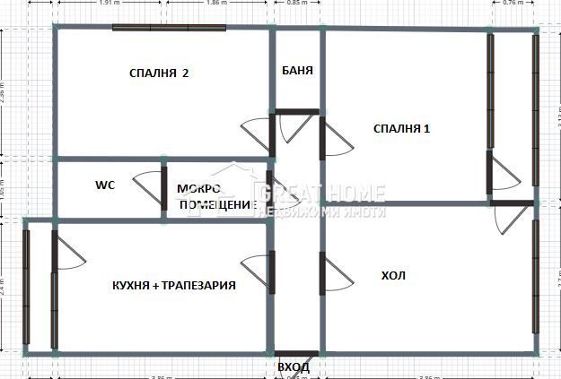 Продава се Четиристаен апартамент в Търговище, Вароша - 90 кв.м за 935 €/кв.м - Снимка #9