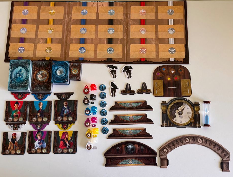Mysterium – мистериозна кооперативна настолна игра, много запазена