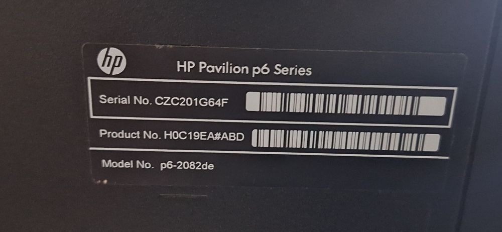 Unitate HP pavilion.