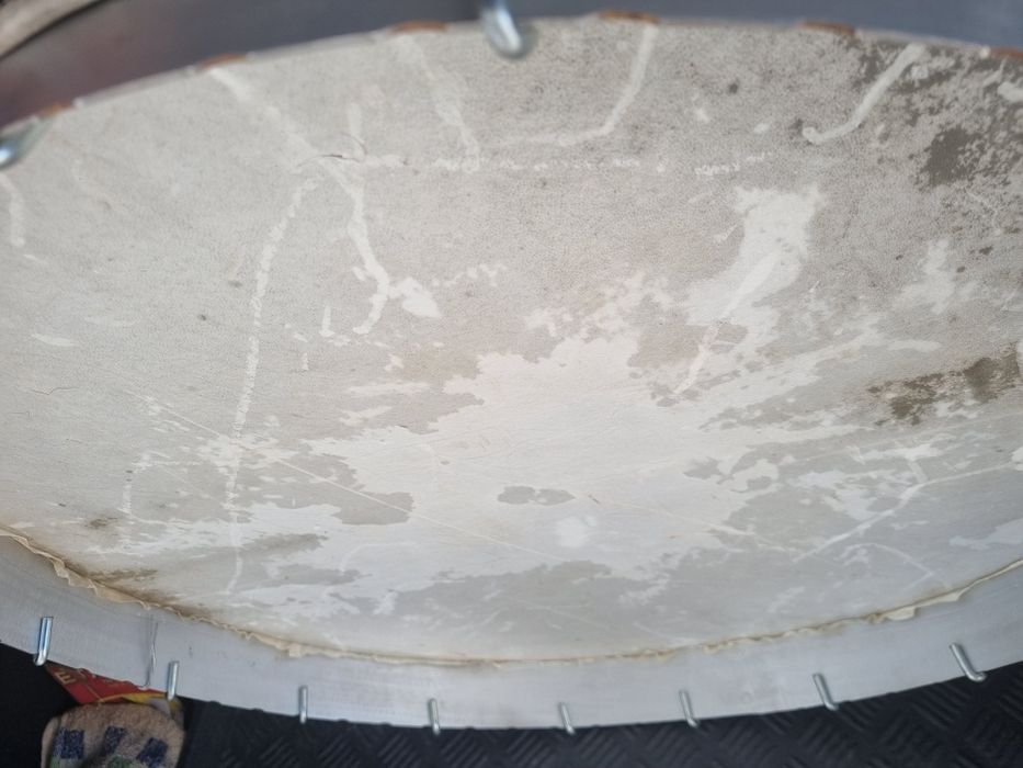 Doba (toba) din piele de capra, diametru 65cm