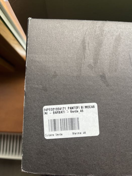 Mocasini piele, model deosebit