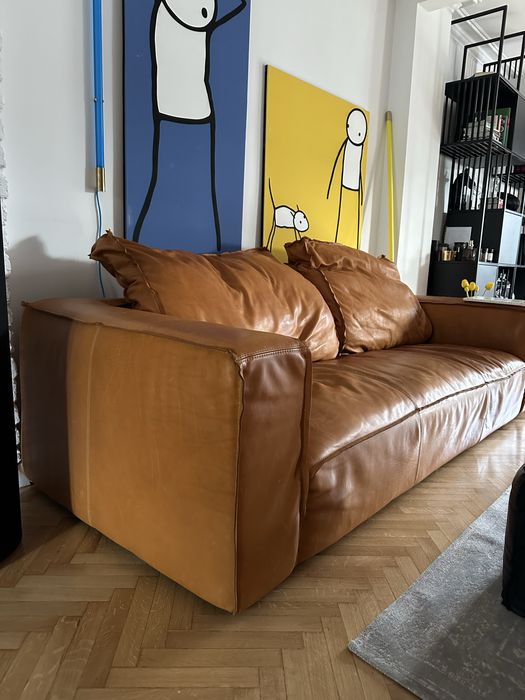 Диван 100% естествена кожа