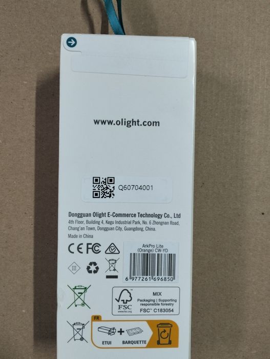Lanterna olight arkpro lite sigilata