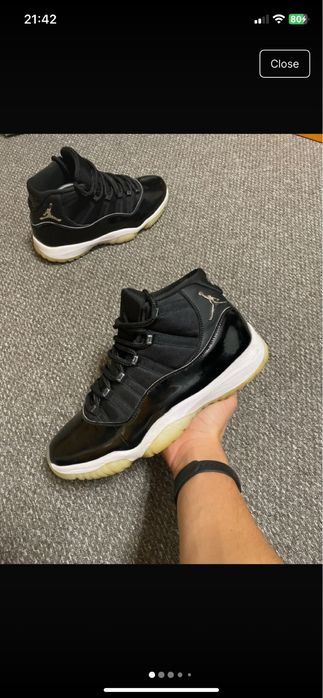 Air Jordan 11 High Jubilee 15th anniversary mărime 45