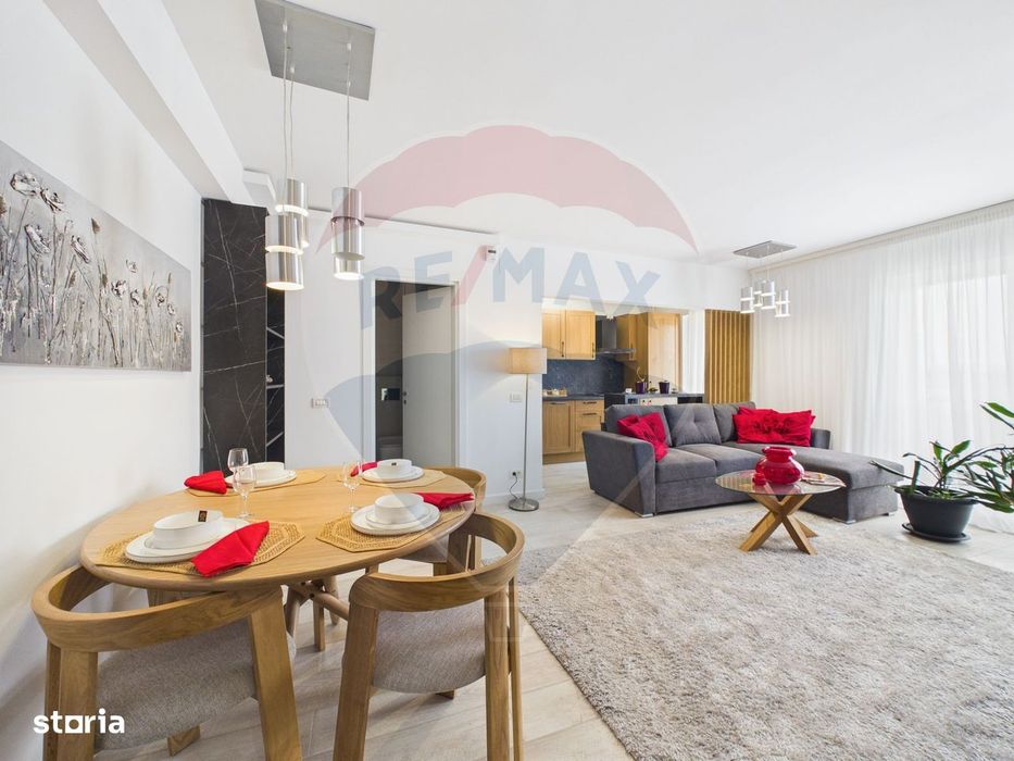 De vanzare | 3 camere | Nou | Mobilat utilat