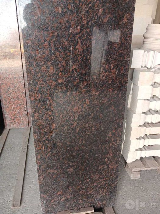 Granit tan brown dark Exteryer uchun ideal tanlov + Usta xizmati
