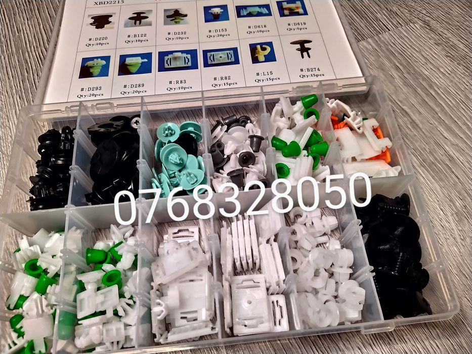 Cutie 160 Clipsuri AUDI Cleme Auto 12 Dimensiuni