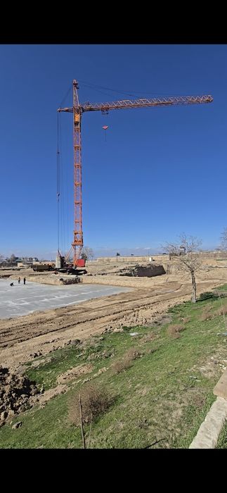 Аренда Башенный  краны  висата 47 м стрела 35 м кран на рельсы