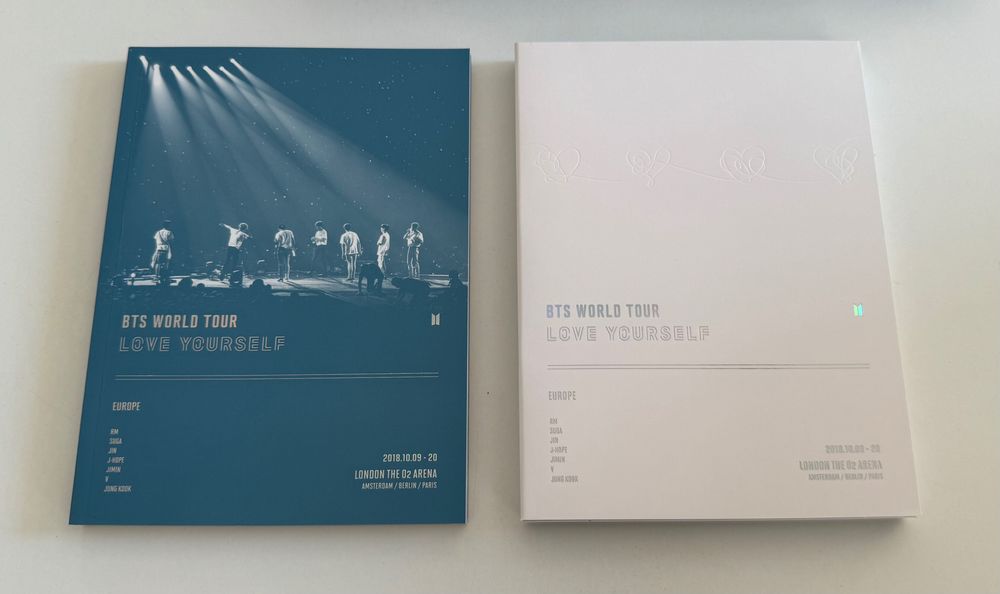 BTS World Tour Love Yourself Europe DVD