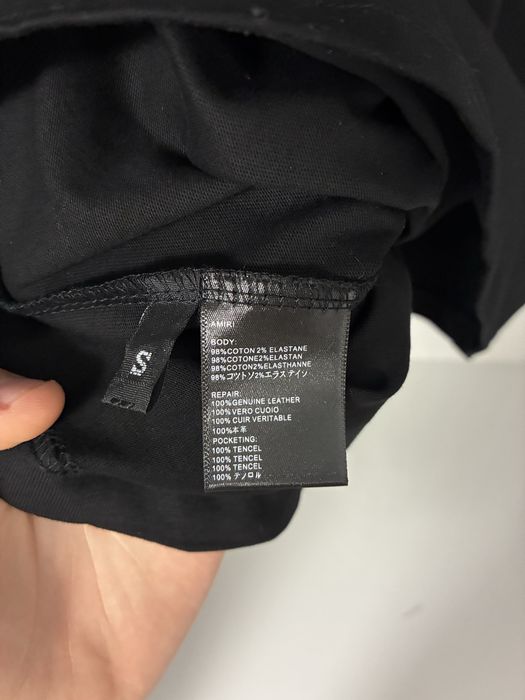 Tricou Amiri Negru S