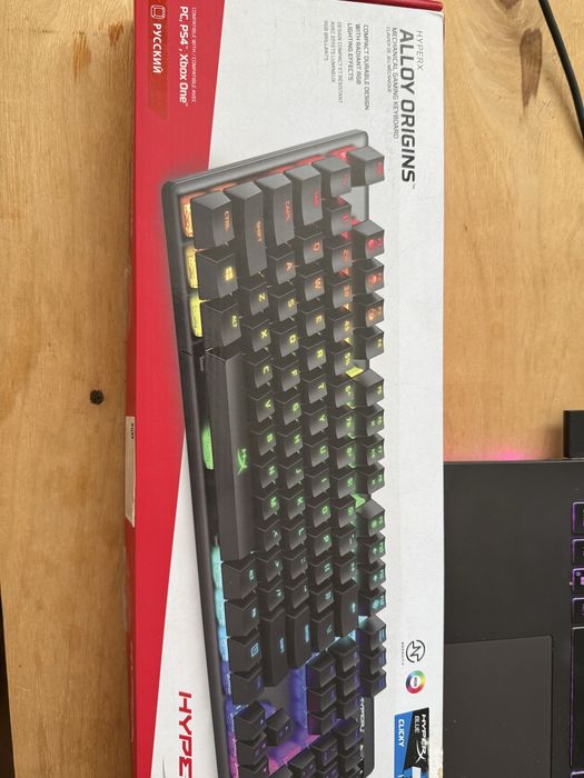 Продам клавиратуру игровую hyper x