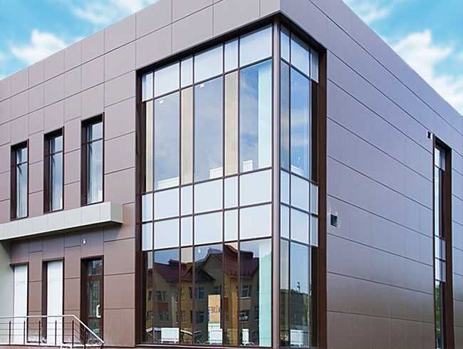 Алюкобонд монтаж под ключ