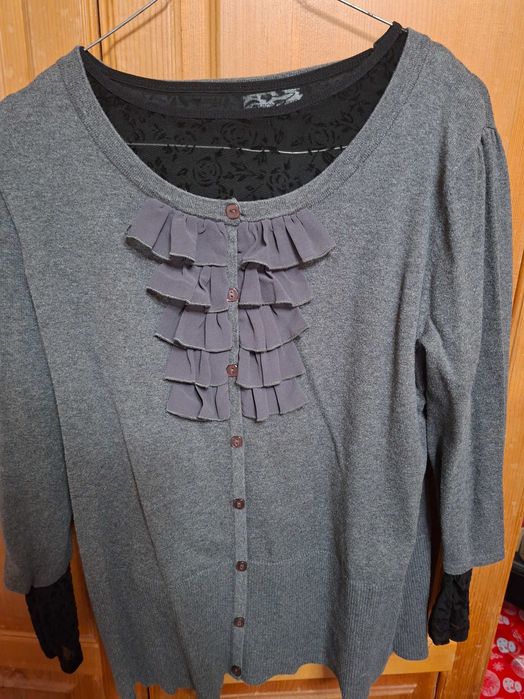 Ефектна блуза с боди