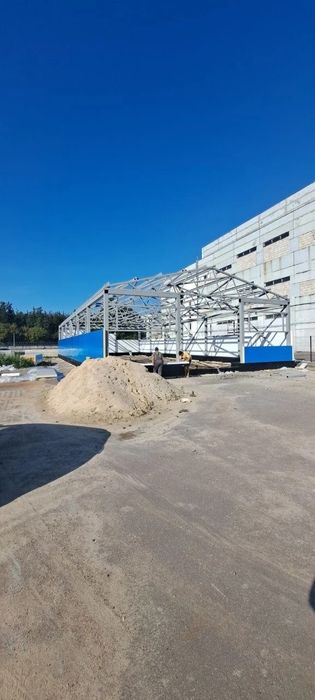 Металлоконструкция, монтаж сэндвич панели