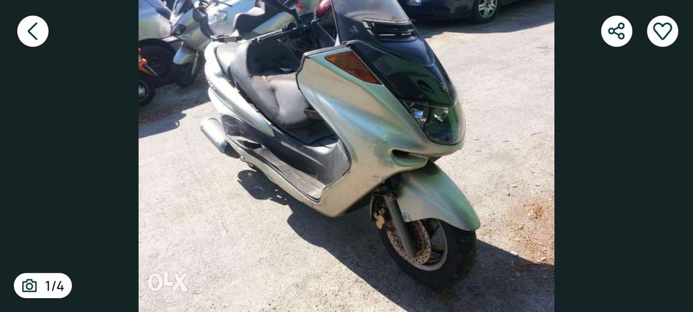 Yamaha Majesty 180,250,400(Ямаха Маджести) на части