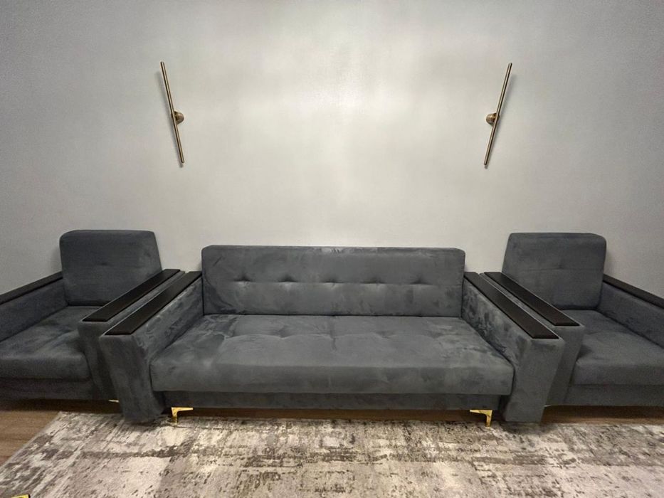 Диван и 2 кресла