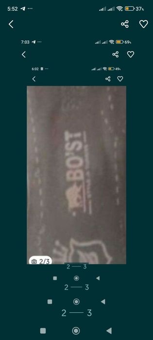 мужской туфли БОСТ.