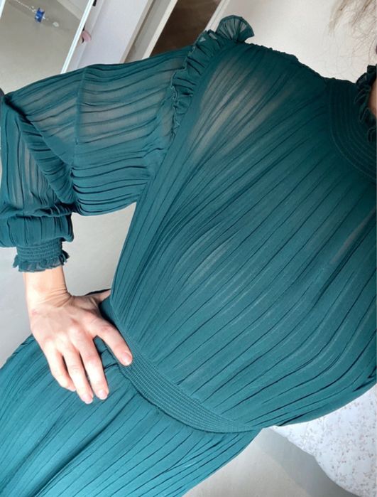 Rochie plisata Zara**