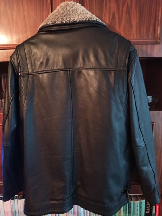 Мъжко кожено яке от естествена кожа