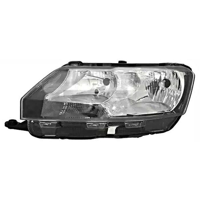 Far Skoda Rapid (NH), 05.2017-, fata, partea stanga/dreapta, cu lumina de zi; tip bec H7+H7+LED+PY21W; electric; cu motor
