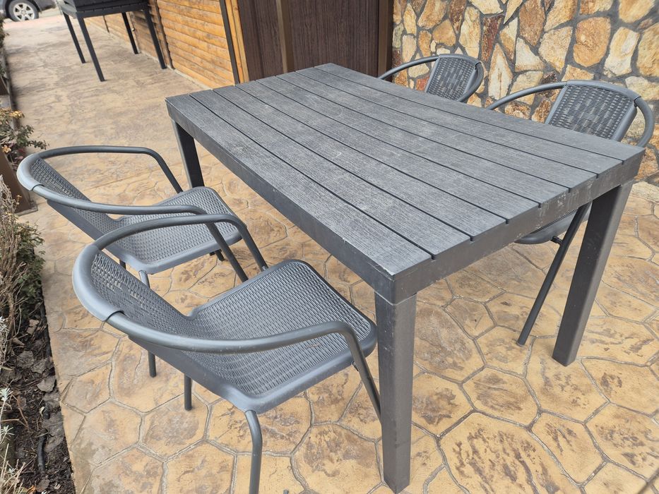 Продавам маси със столове