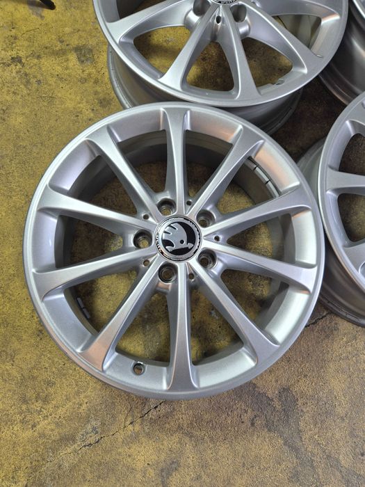 4 Jante Aliaj 5x112 17'' Skoda Octavia Superb Karoq Yeti CA NOI
