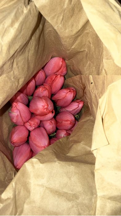 Тюльпаны с оформлением!