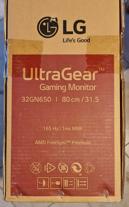 3бр. НОВИ НЕРАЗПЕЧАТАНИ 32“и 34“ Монитори LG QHD 2560/1440 и UltraWide