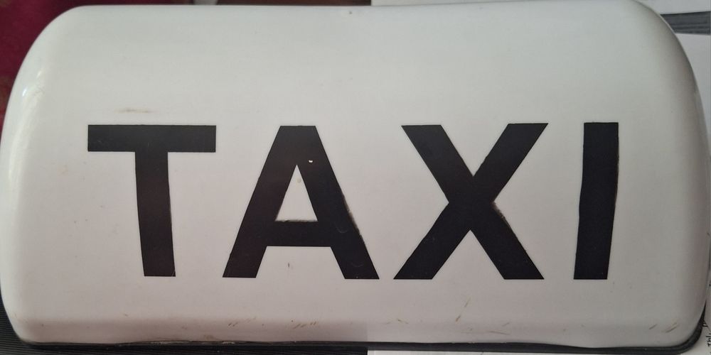 Шашка TAXI магнитная